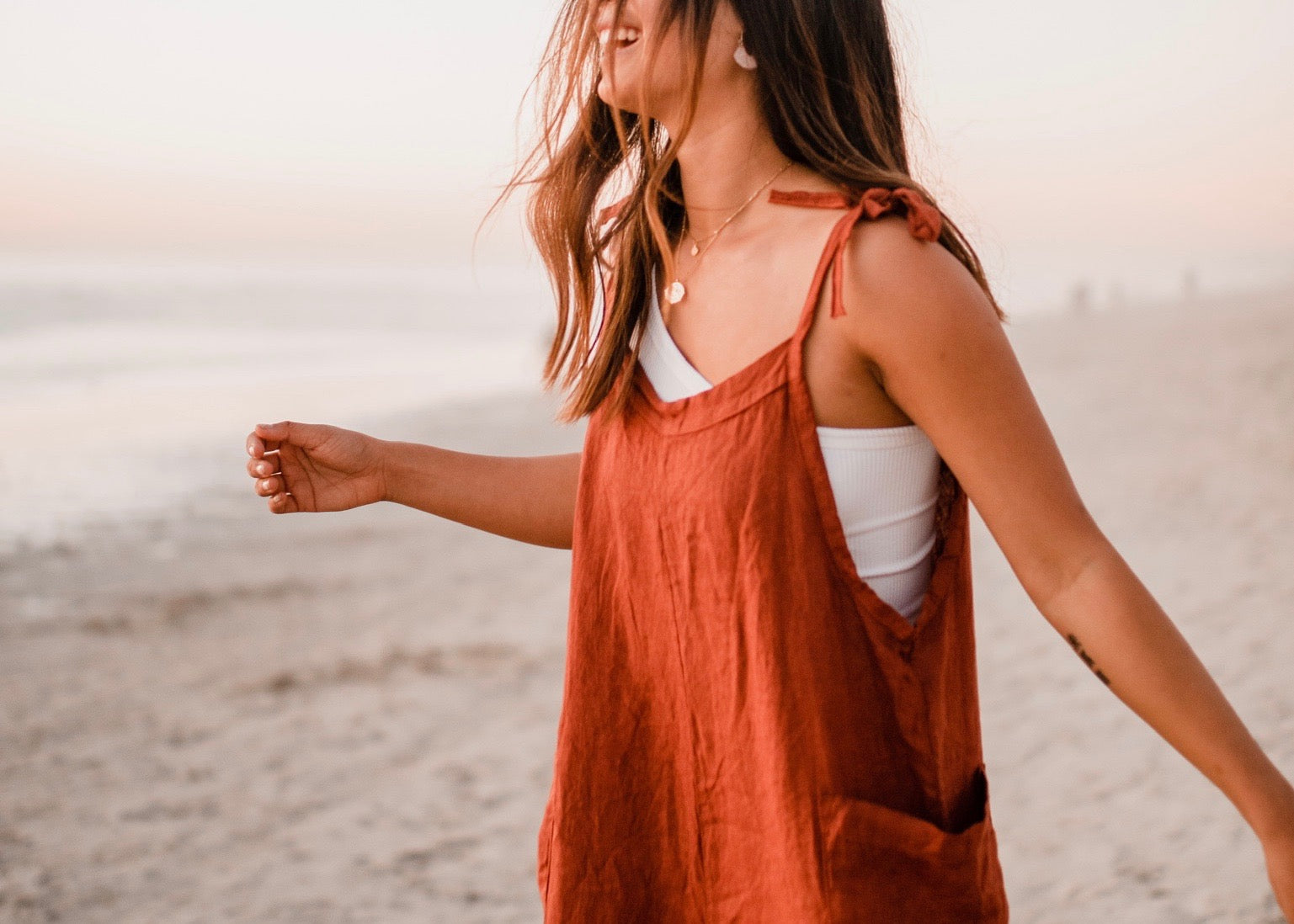 トップス 2021SS Silk Linen Stripe Fatigue Shirt 2021SS Silk Linen Stripe Fatigue Shirt