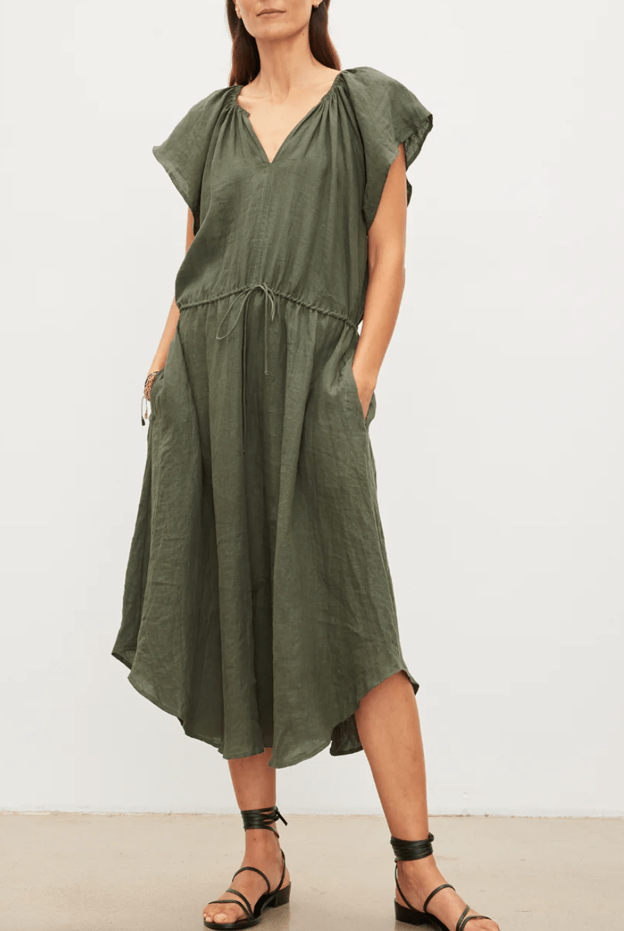 Velvet By Graham & Spencer Pepper Linen Maxi Dress Velvet By Graham & Spencer Pepper Linen Maxi Dress
