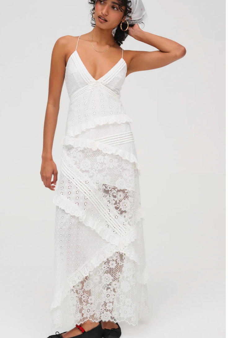 Rosalyn Maxi Dress by for Love & Lemons – 75° & Fuzzy