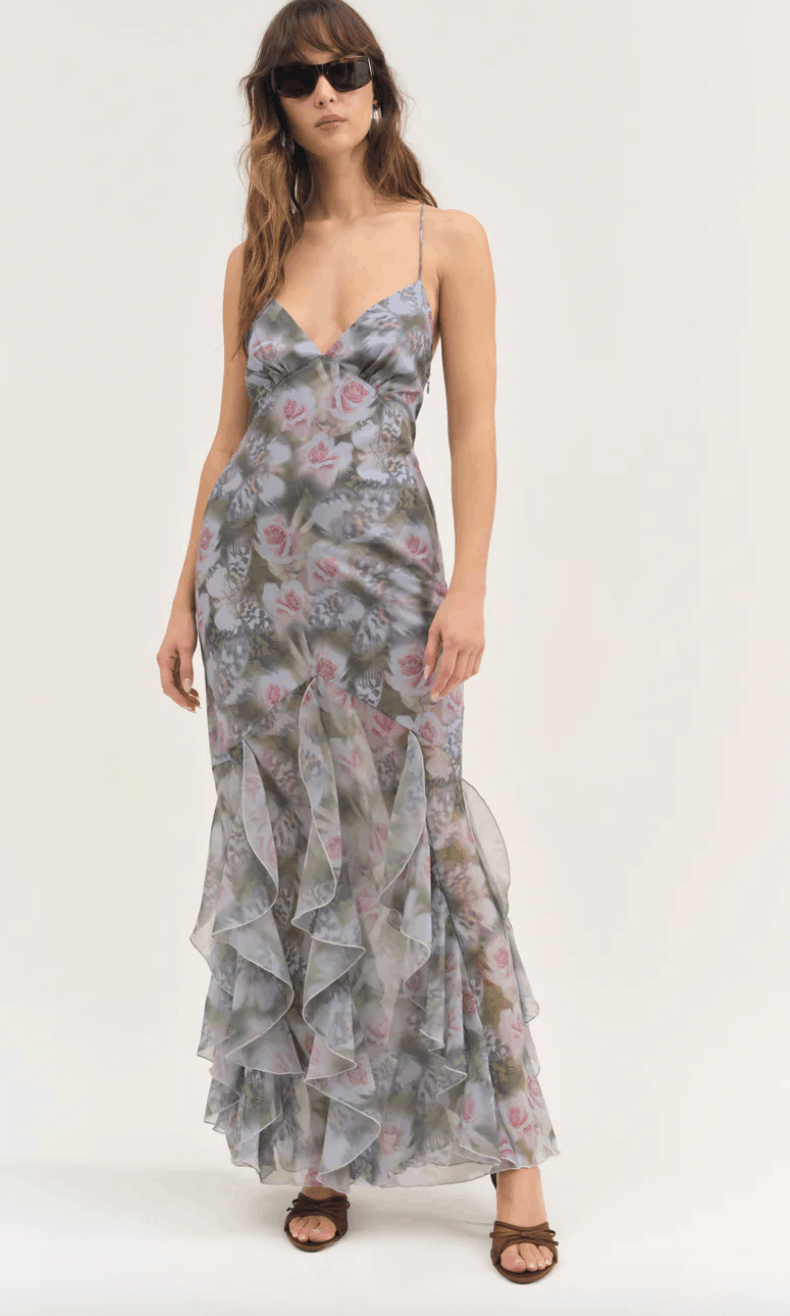 Elea Maxi Dress by for Love and Lemons – 75° & Fuzzy Elea Maxi Dress by for Love and Lemons – 75° & Fuzzy