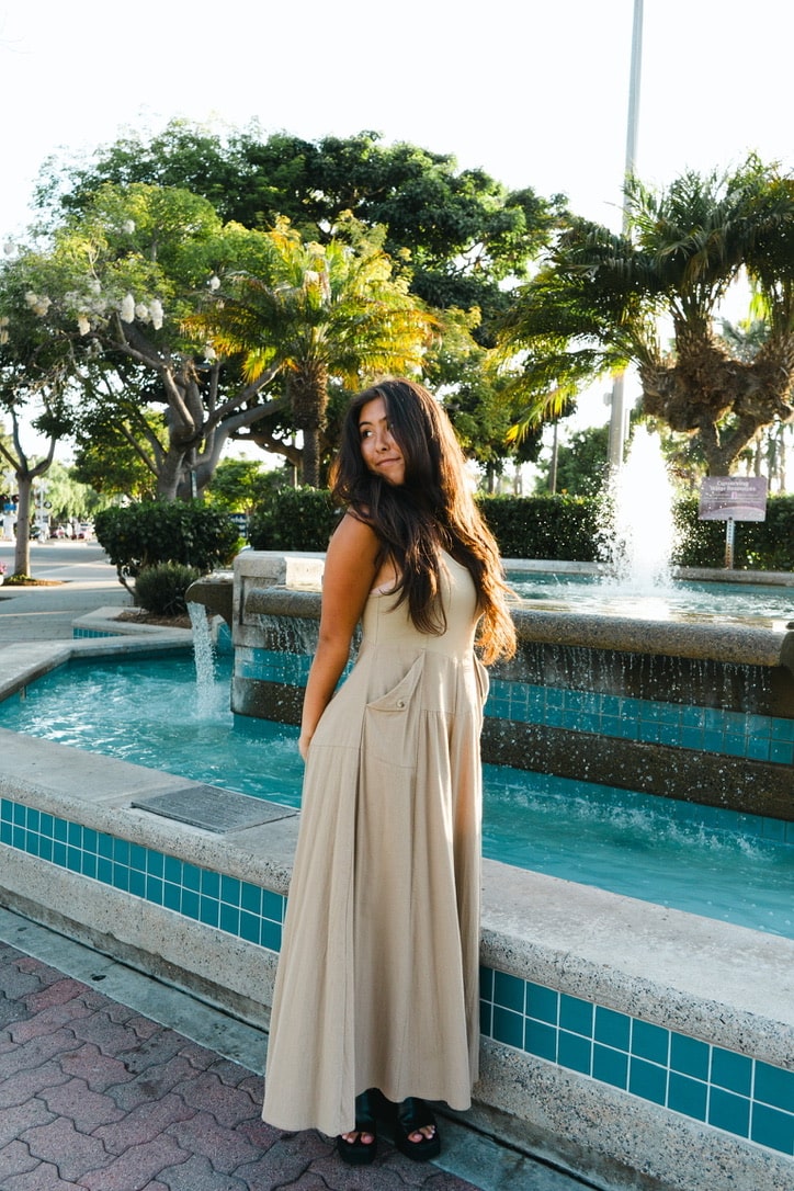 free people at leisure midi dress Free People Soledad Midi Dress