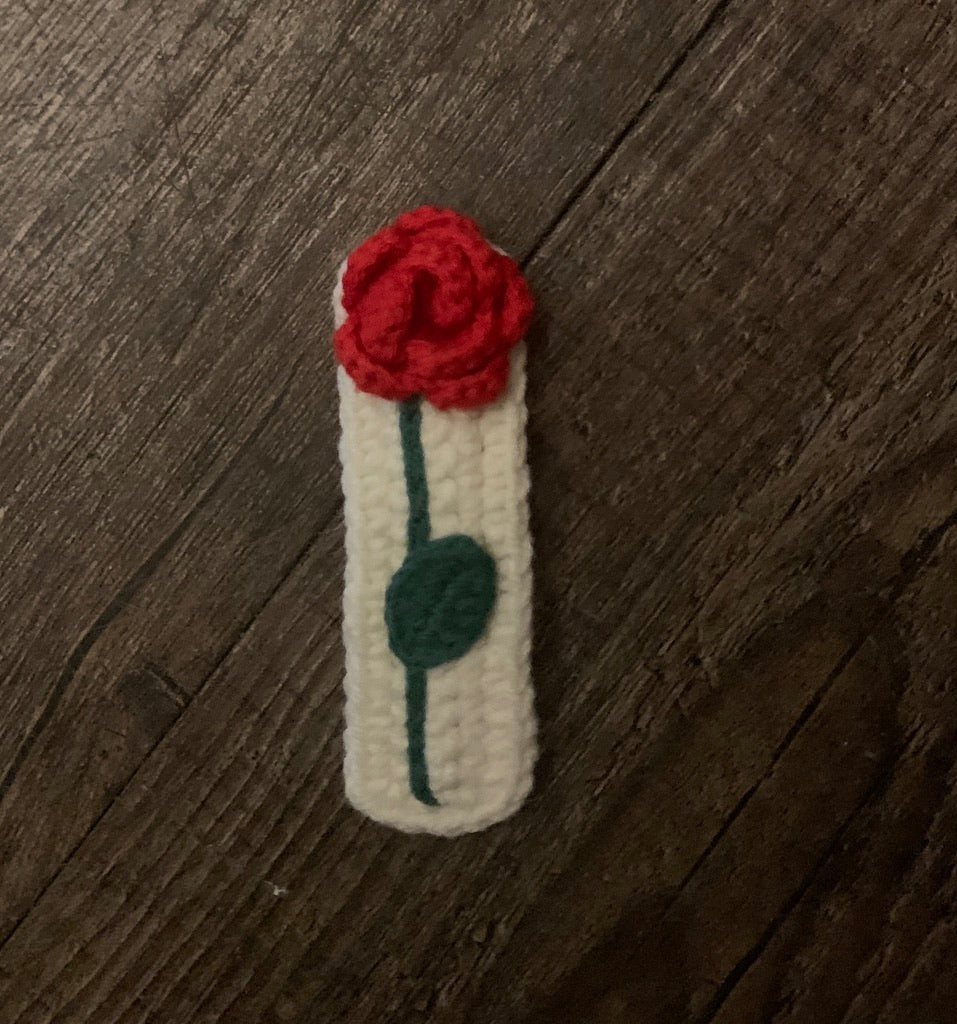 Flower Crochet Barrette