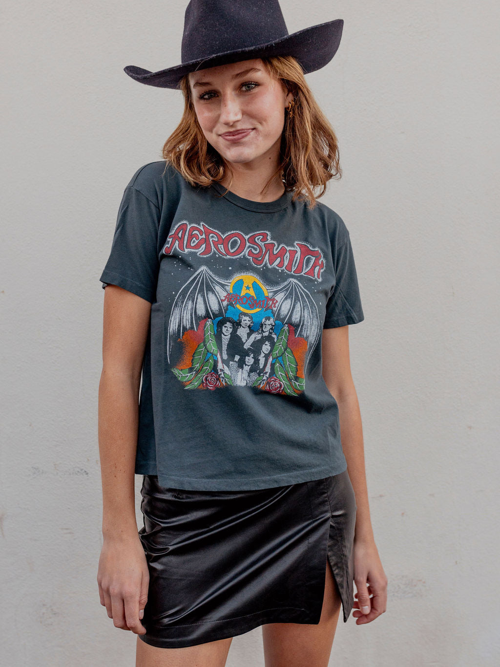 AEROSMITH BACK IN THE SADDLE RINGER TEE BY DAYDREAMER