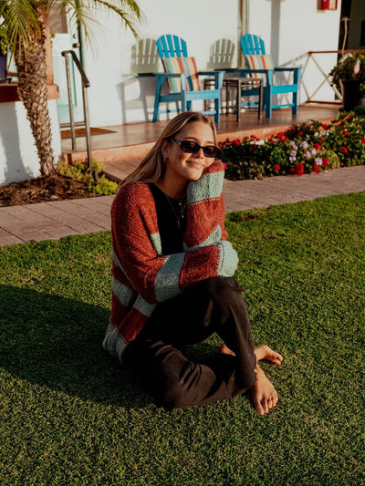 Coastal Breeze Bubble Sleeve Cardigan by 75