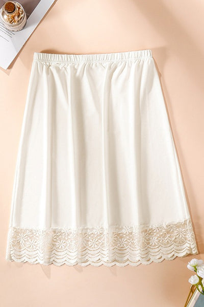 Moonlight Lace Trim Half Slip by 75