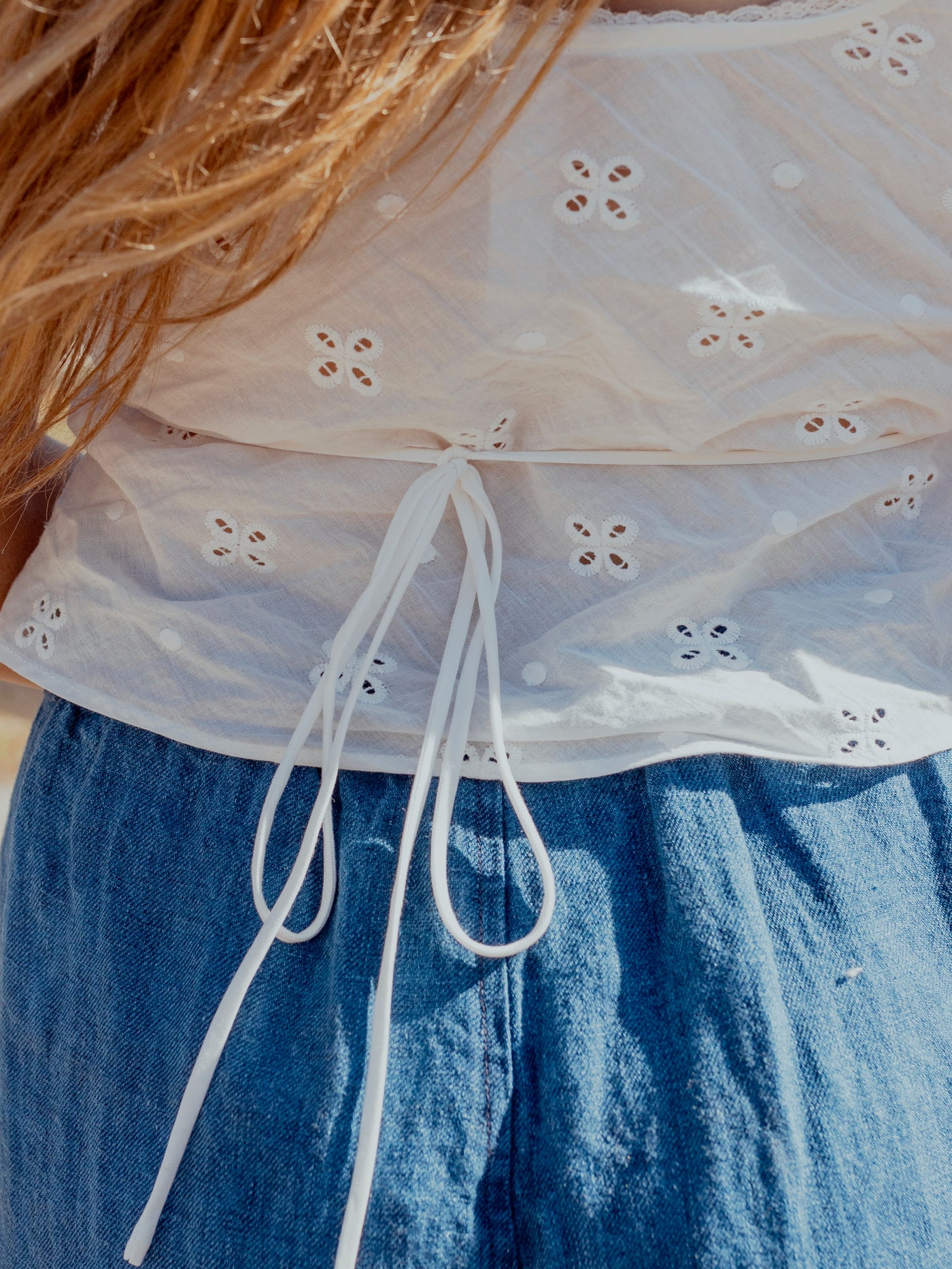 Meadow Whisper Eyelet Top  by 75