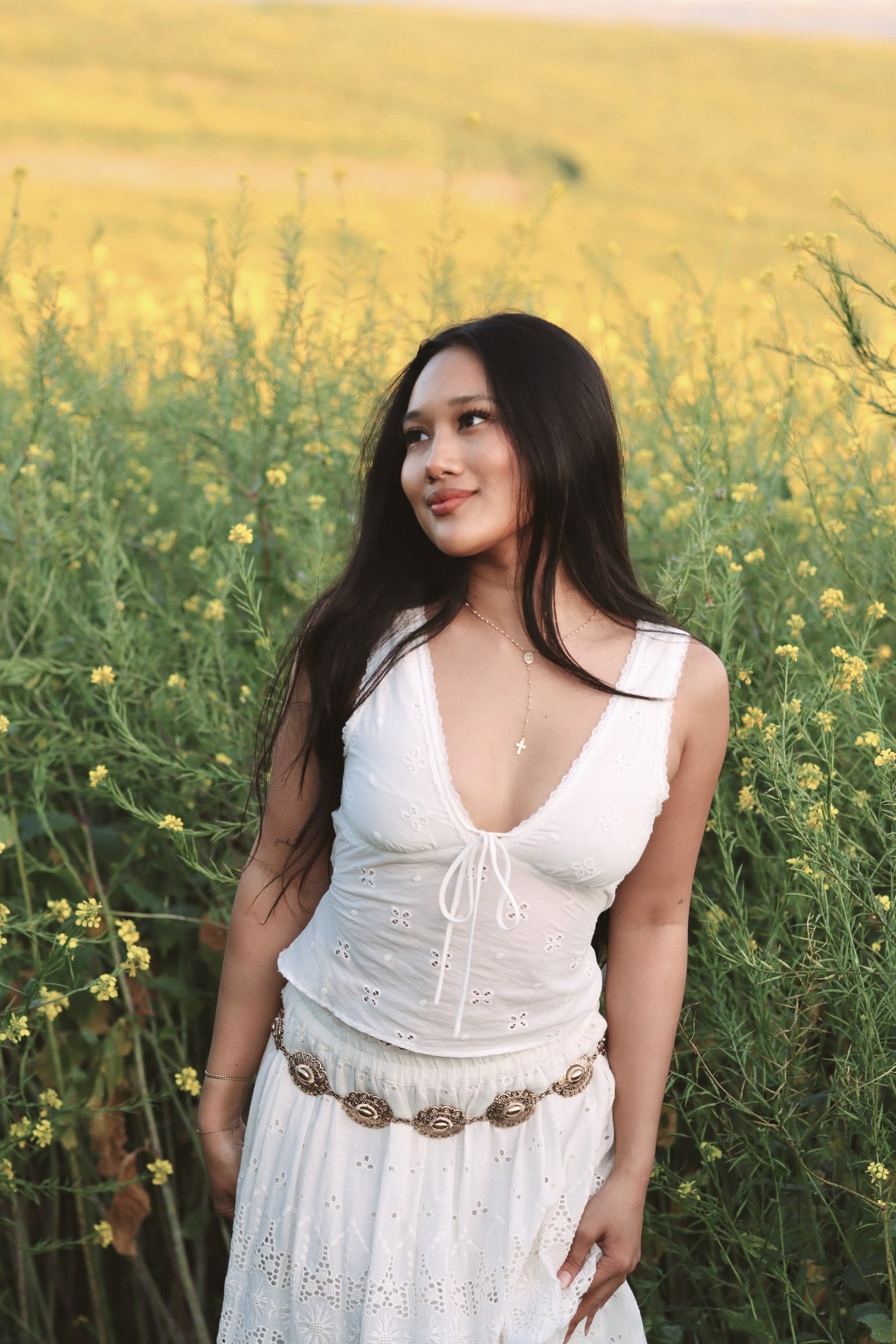 Meadow Whisper Eyelet Top  by 75