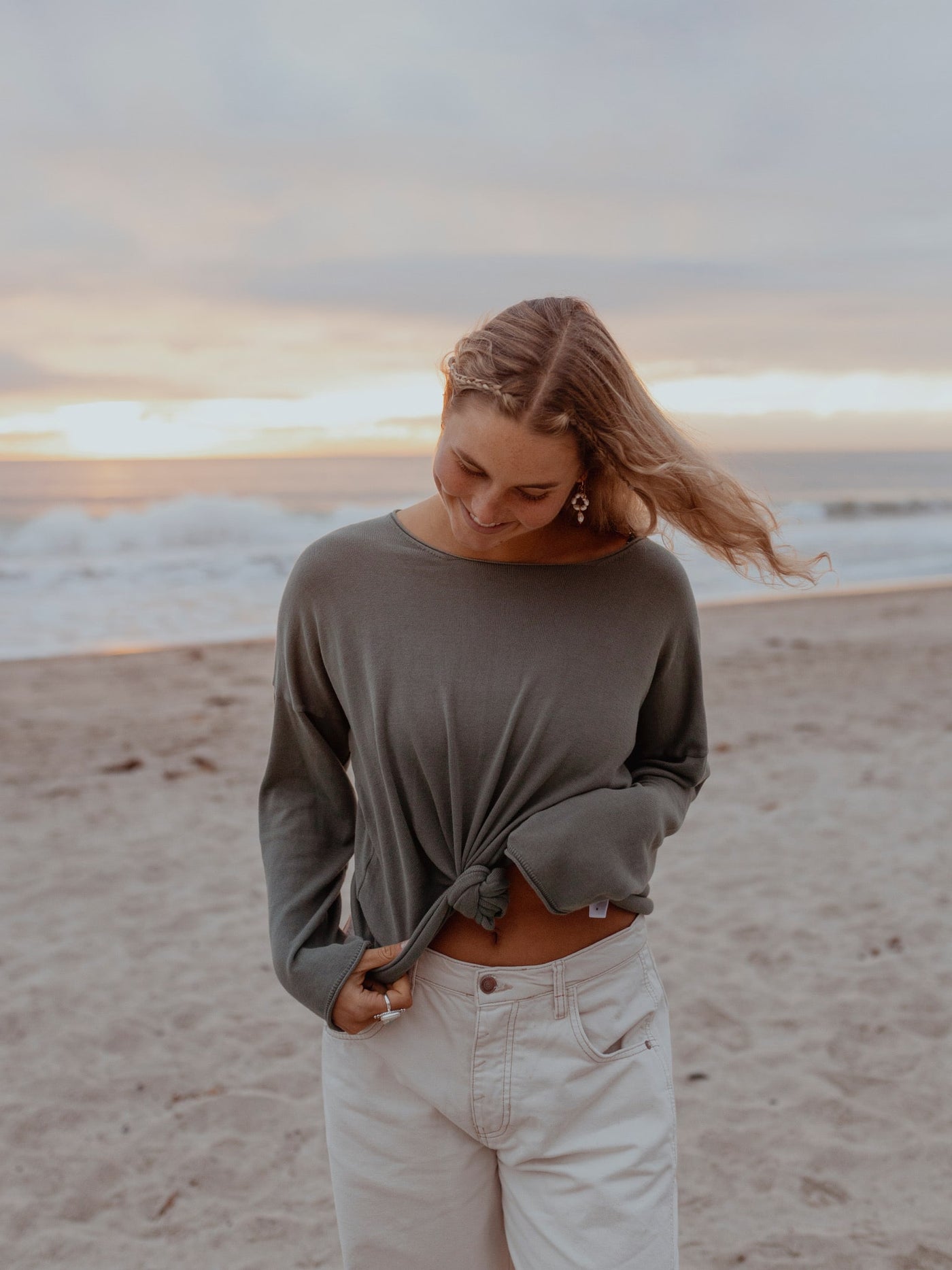 Boxy Sweater by It is well LA