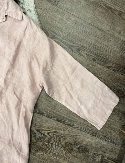 Sandbar Breeze Linen Button-Up