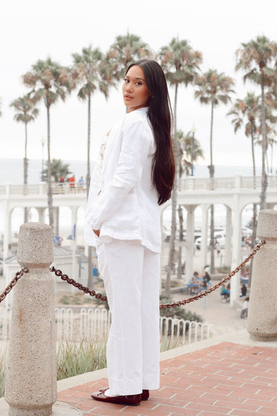 Lenny Heavy Linen Blazer by Velvet by Graham & Spencer