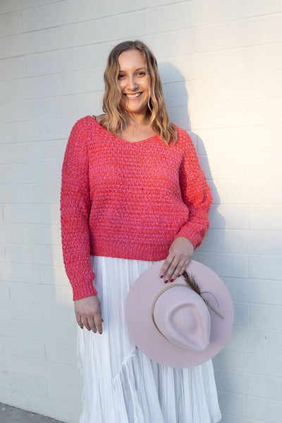 Beachside Boho Crochet Sweater by 75