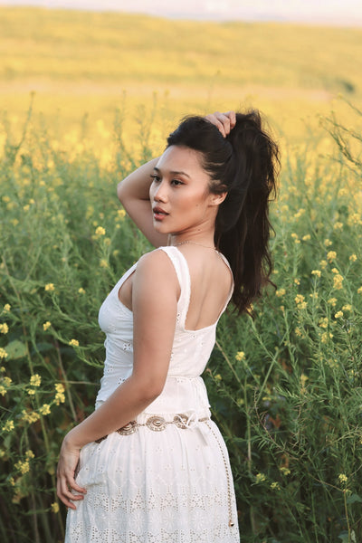 Meadow Whisper Eyelet Top  by 75