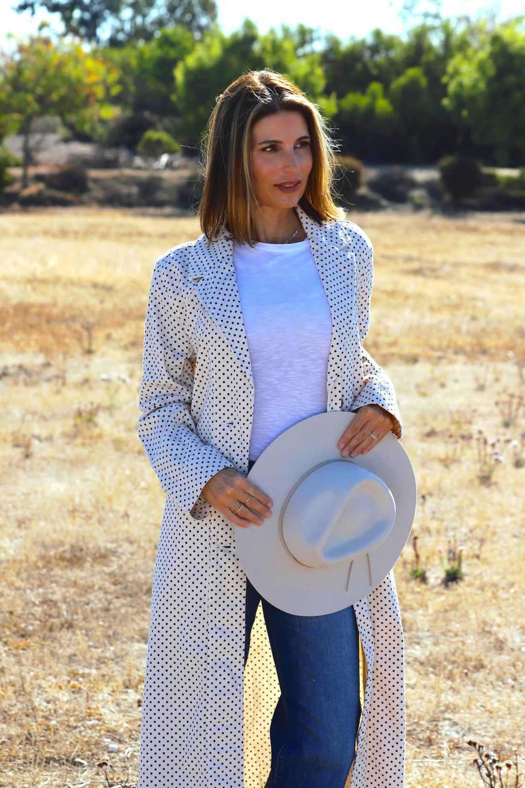 Monique Denim Duster BY FREE PEOPLE – 75° & Fuzzy