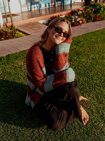 Coastal Breeze Bubble Sleeve Cardigan by 75