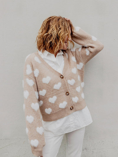 Cupid's Cozy Cardigan by 75