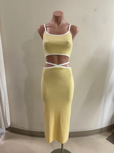 Lemon Twist Knit Top by 75