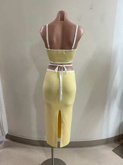 Lemon Twist Knit Top by 75
