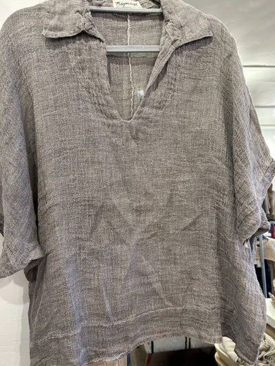 Florence Collared Top