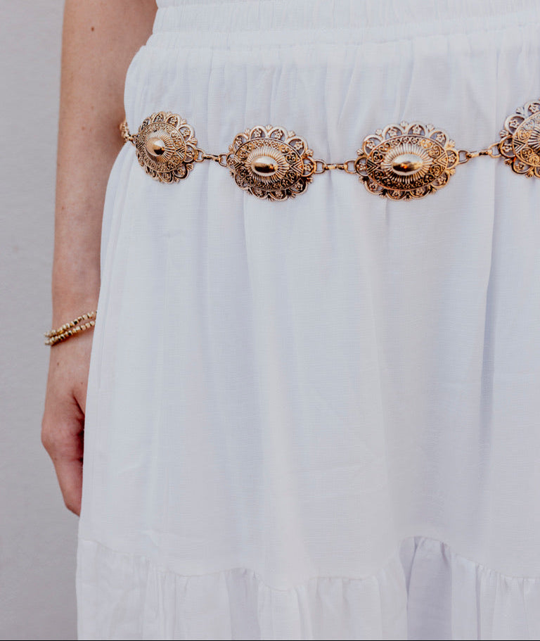 Sunset Serenade Chain Belt by 75