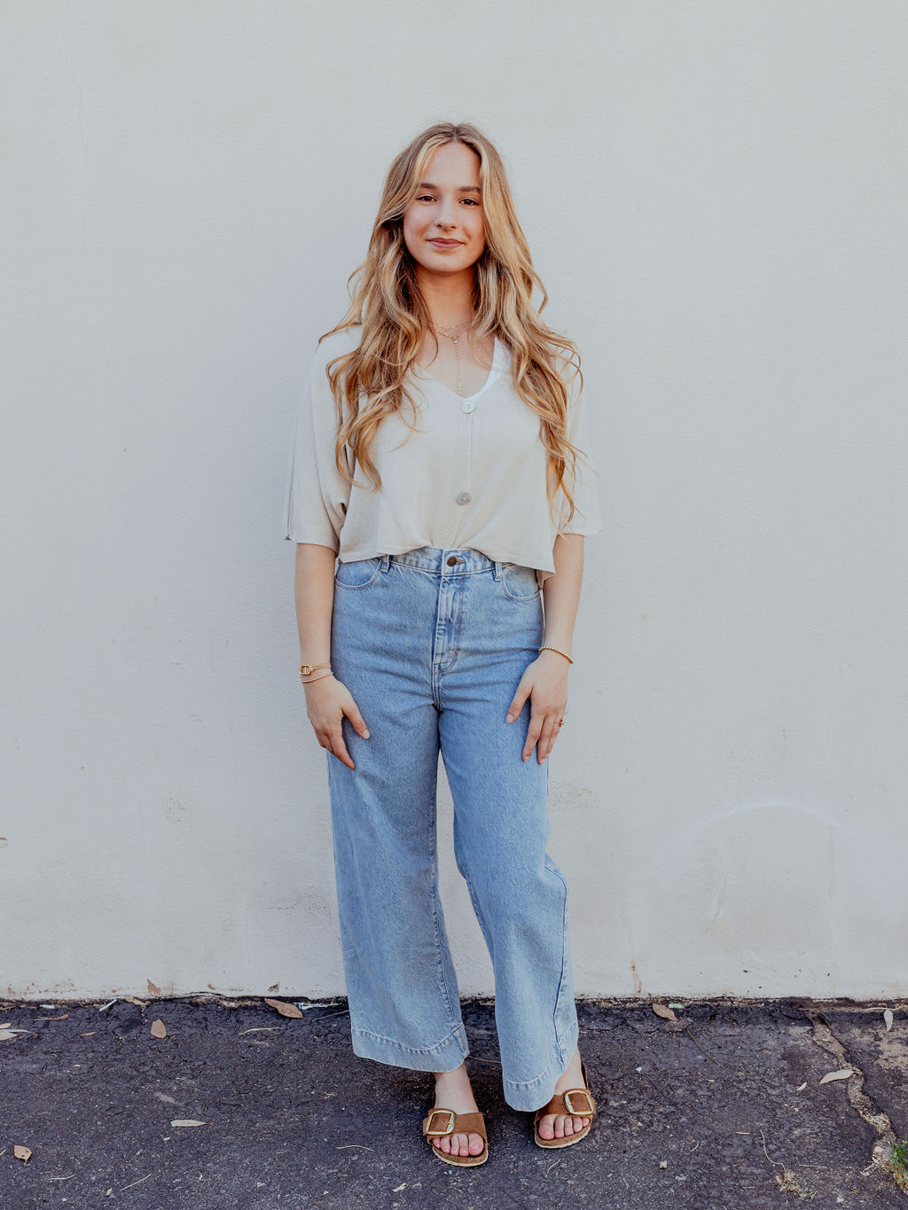 Classic Denim Cropped Jeans by Spell the Gypsy