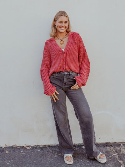 TINSLEY BAGGY HIGH RISE S by Free People