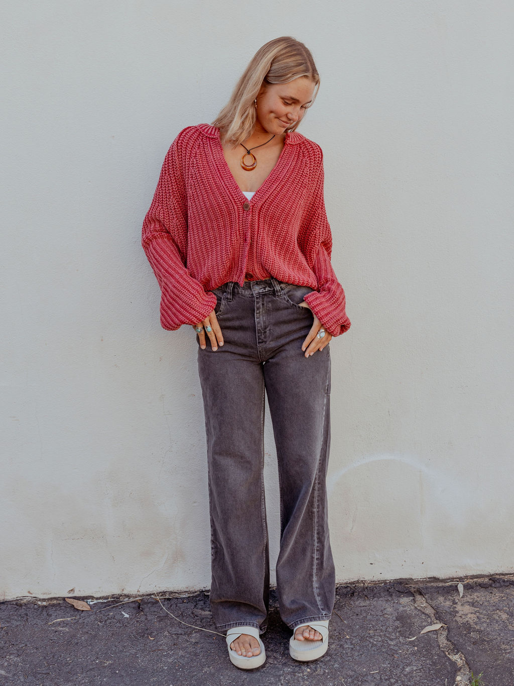 TINSLEY BAGGY HIGH RISE S by Free People