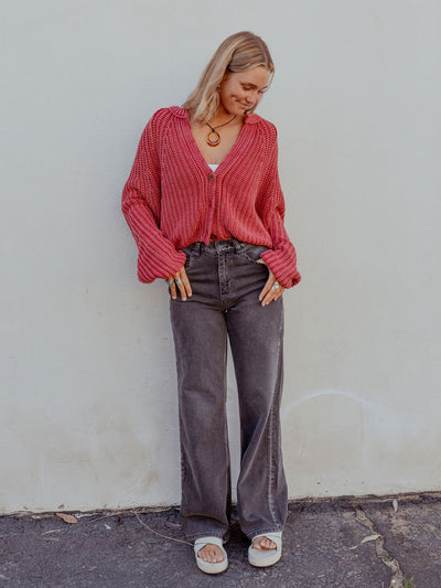 TINSLEY BAGGY HIGH RISE S by Free People