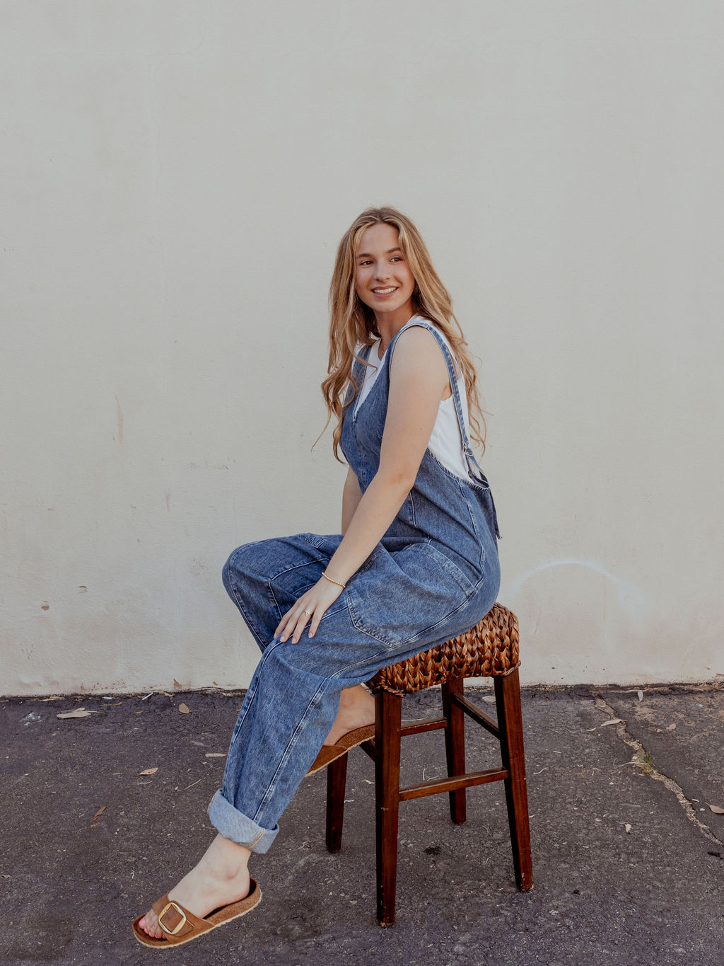 Jordan//U Neck Ribbed Tank by Perfect White Tee