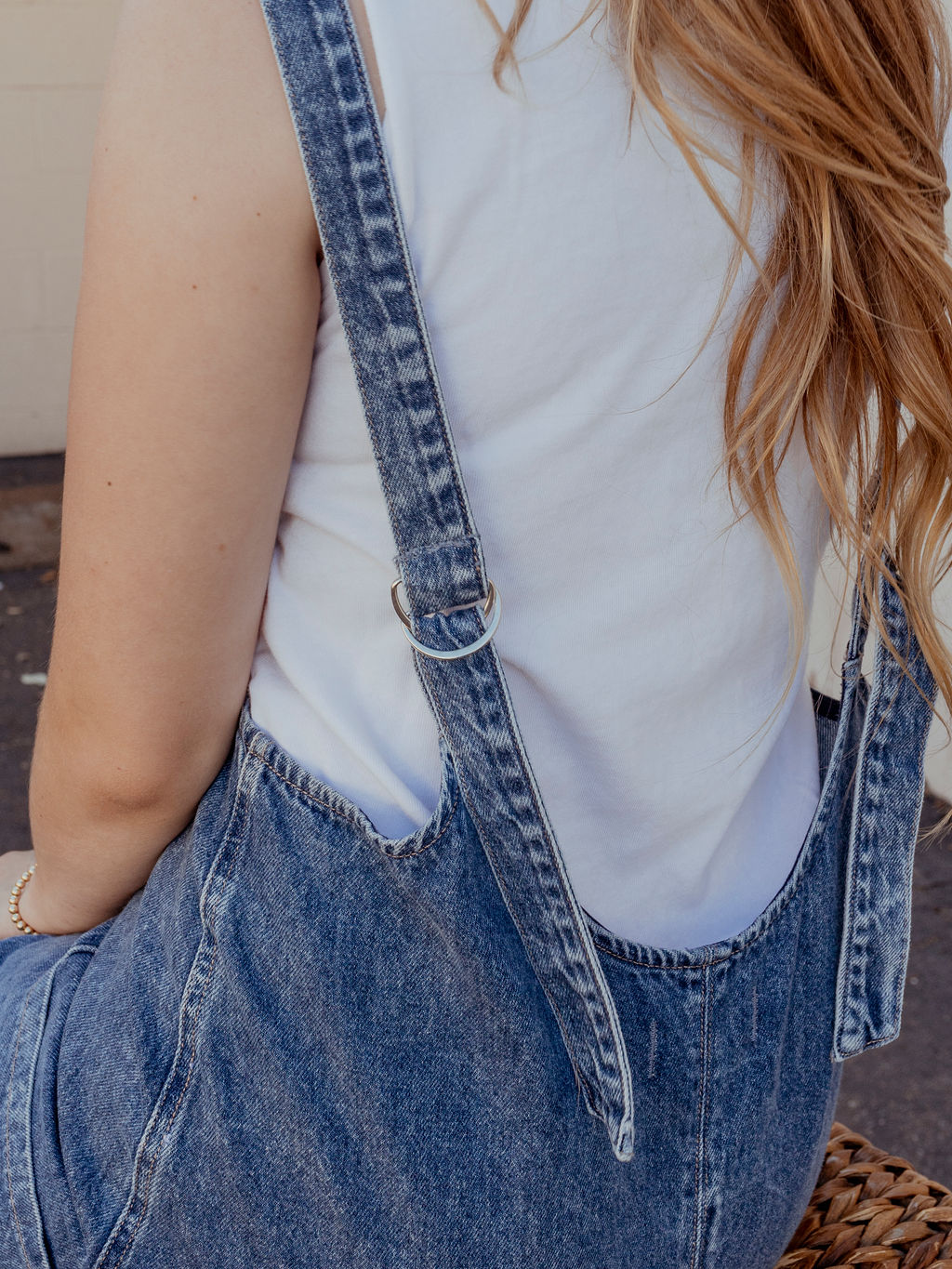 Jordan//U Neck Ribbed Tank by Perfect White Tee