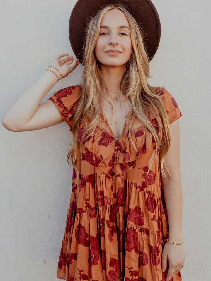 TILLY PRINTED TUNIC by Free People – 75° & Fuzzy