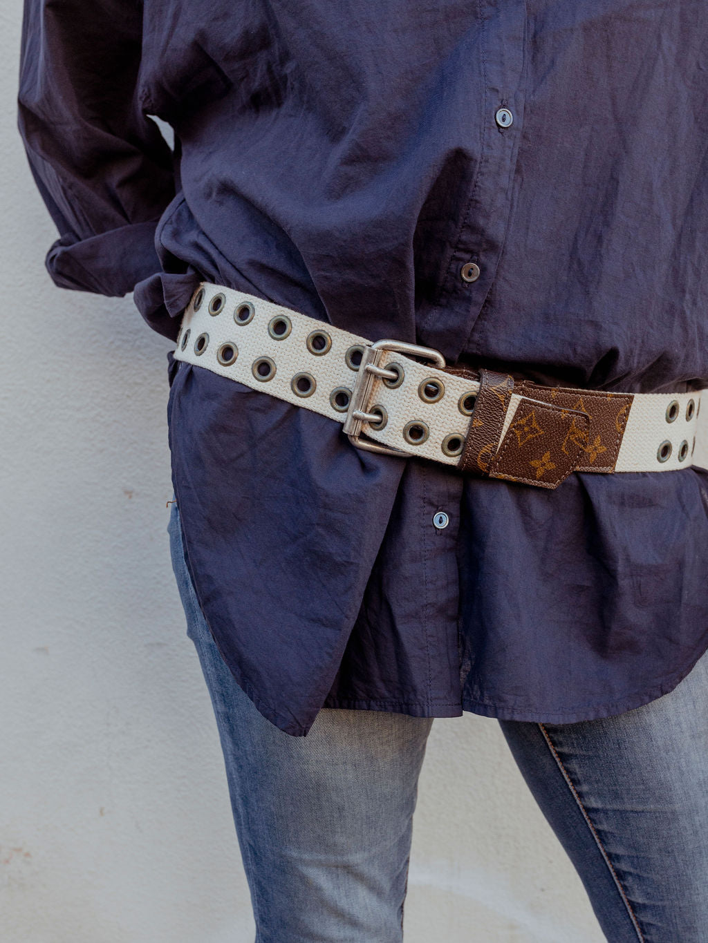 Repurposed Canvas Belt by Salty Bitch