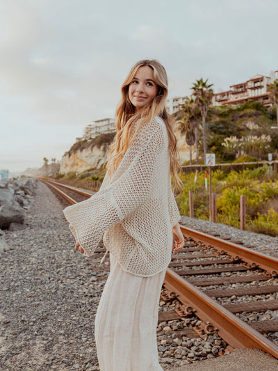 Driftwood Linen Wide-Leg Pants by 75