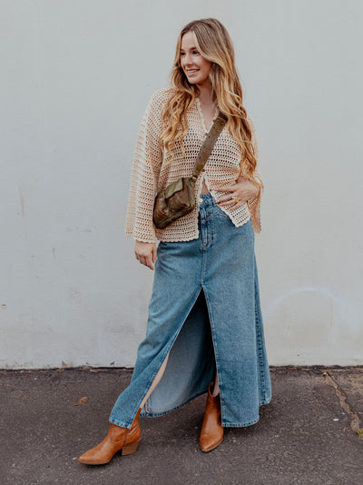 COME AS YOU ARE DENIM MAX by Free People
