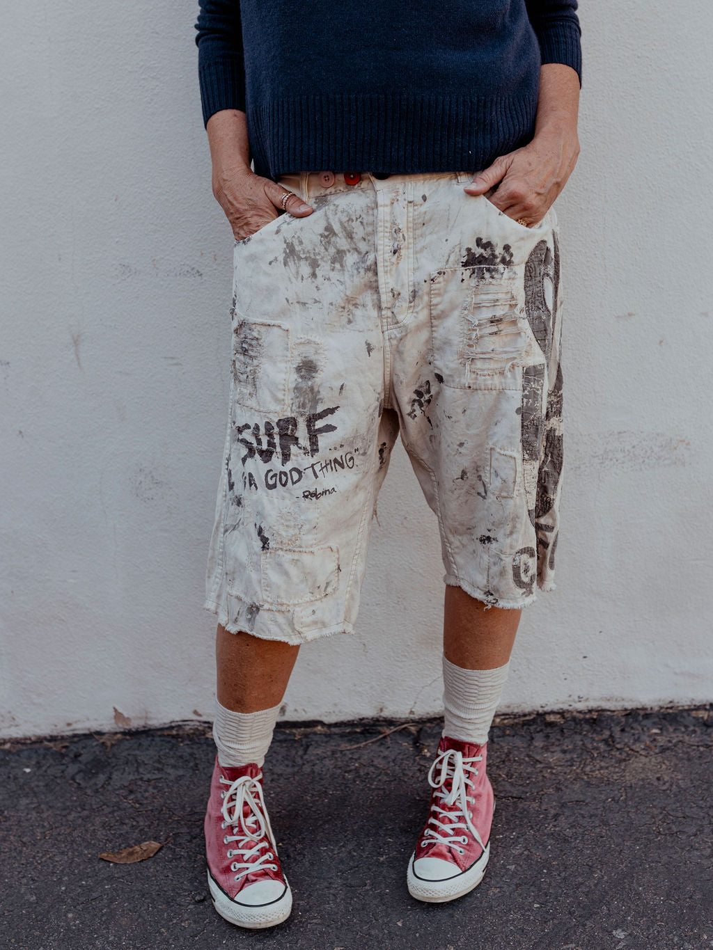 Surf California Miner Shorts 026 by Magnolia Pearl