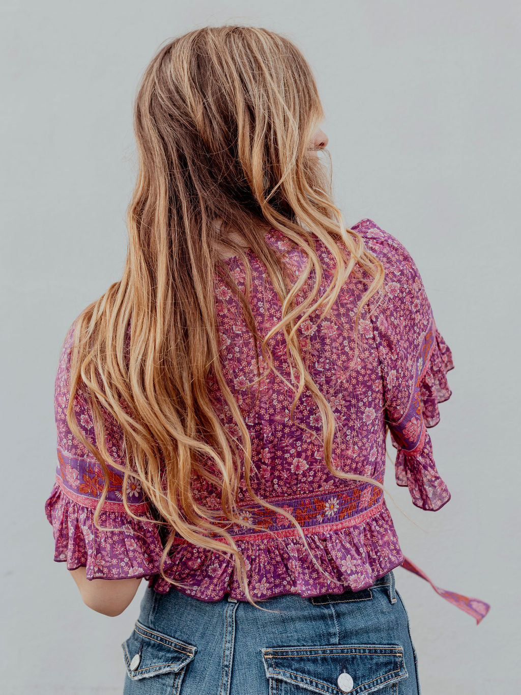 Sienna Cropped Blouse by Spell the Gypsy