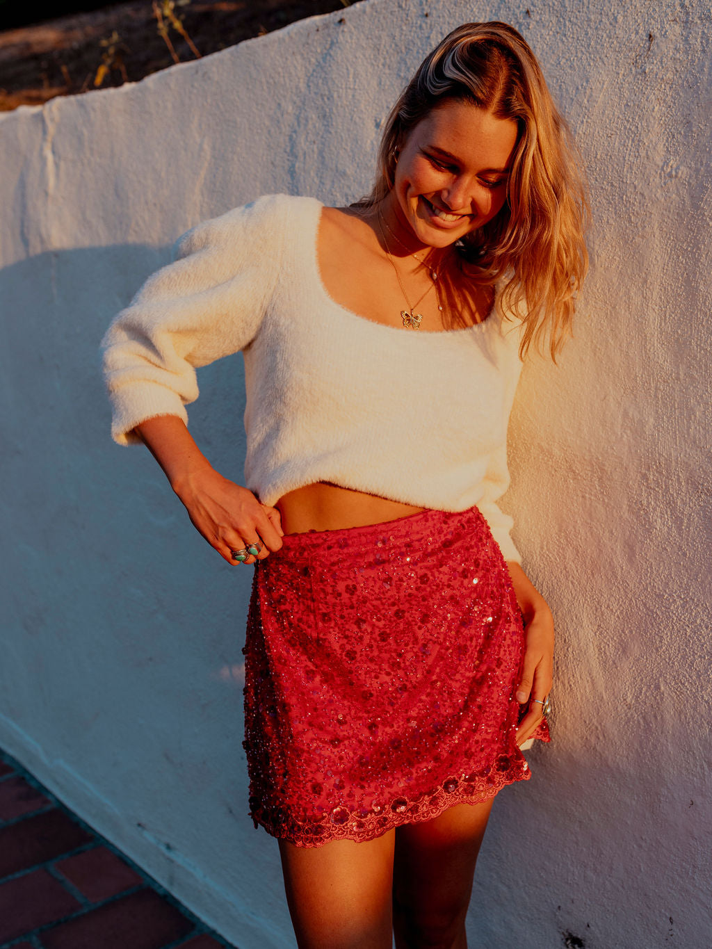 MOONBEAM PULLOVER by Free People