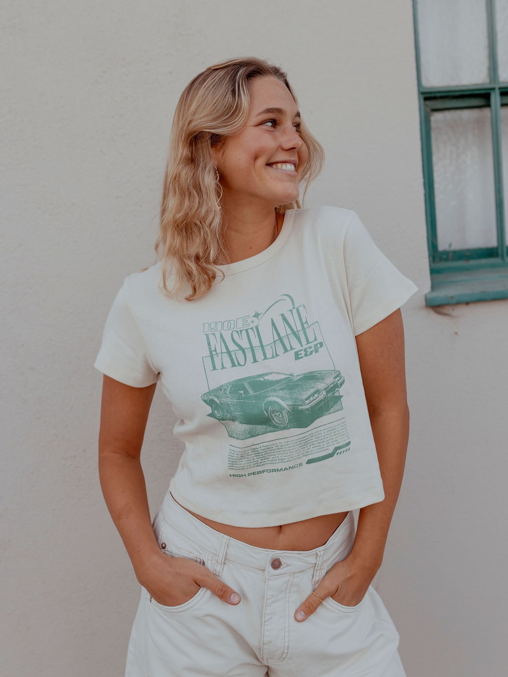 Fastlane Baby Tee by Girl Dangerous