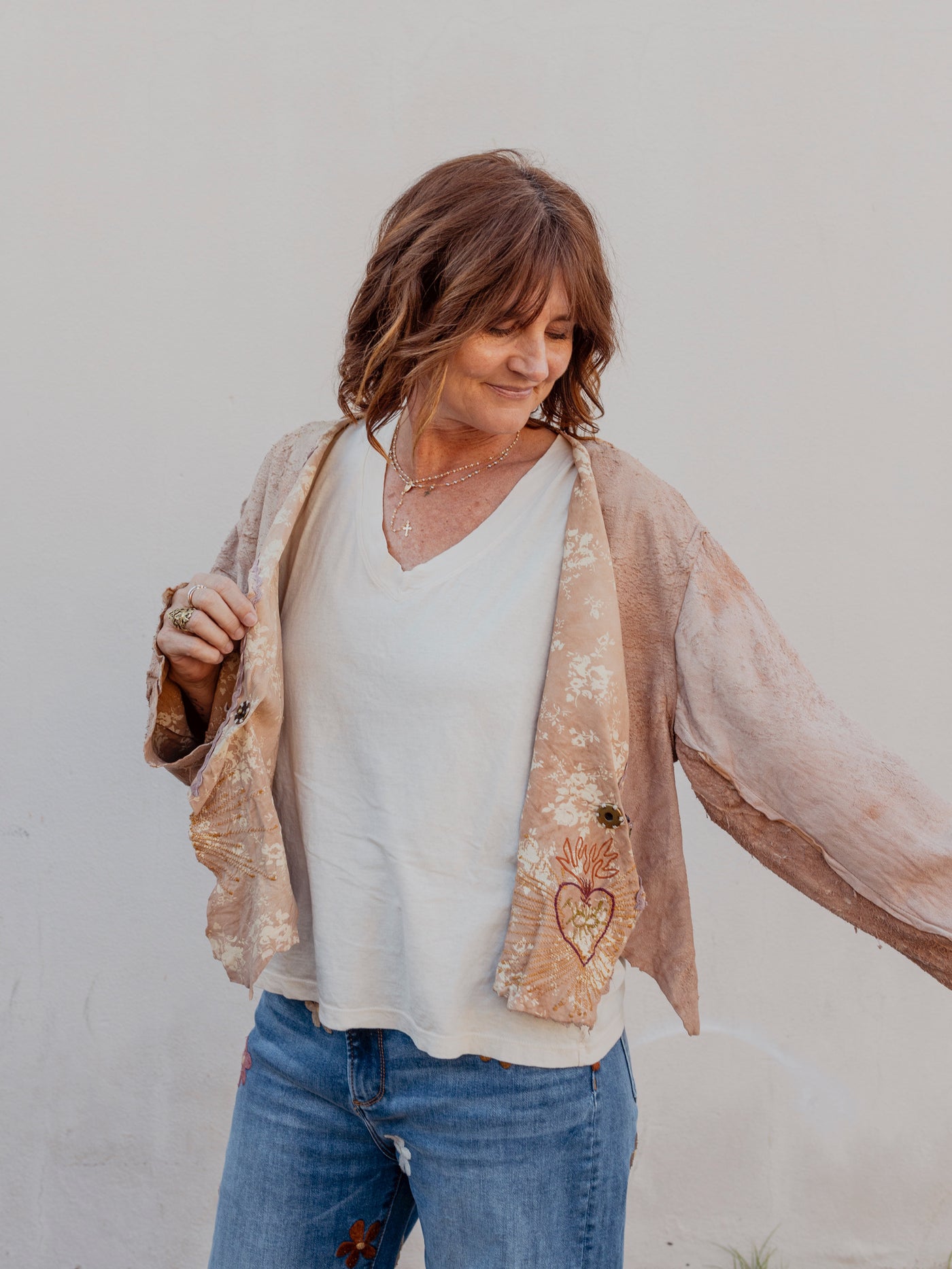 Leather Leni Cropped Jacket 725 by Magnolia Pearl