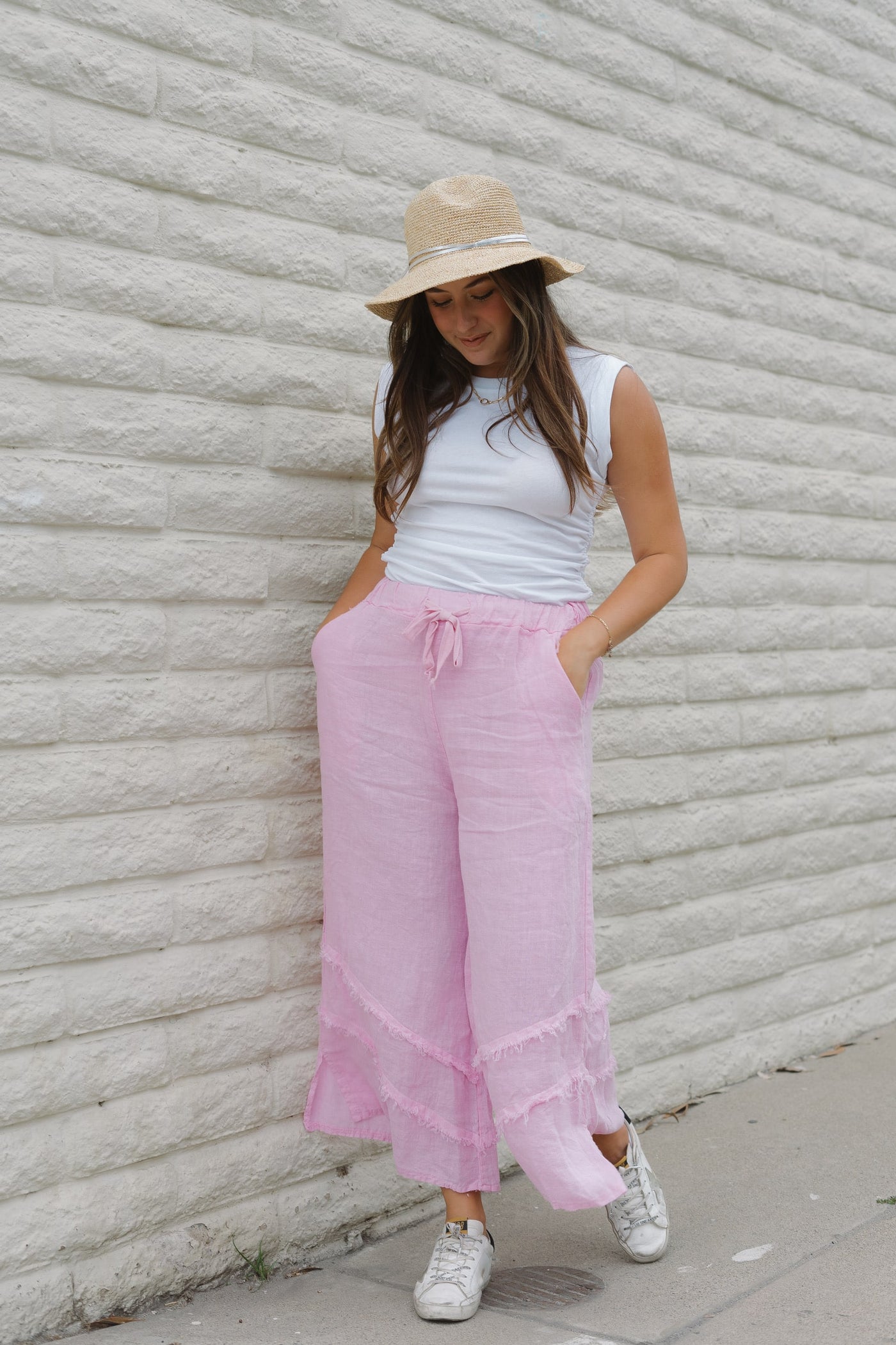 100% Linen Pants – 75° & Fuzzy