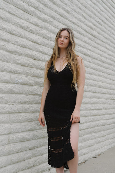 Diah Crochet Midi Dress by Cleobella