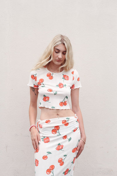 Wilma Midi Skirt by for Love & Lemons