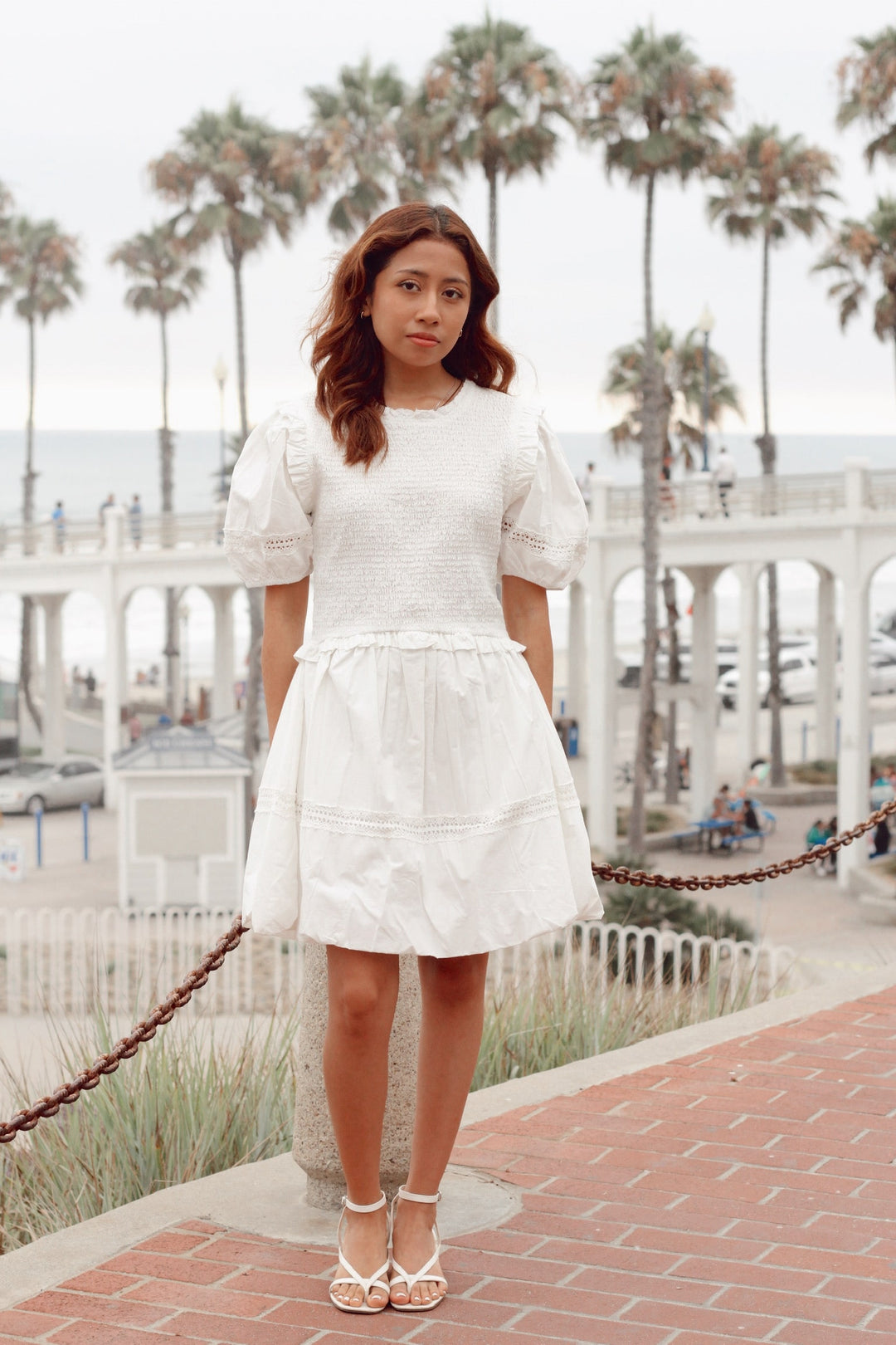 む*く様 aine set mini dress andmary I'm Ready Mini Dress - White – Hazel & Olive