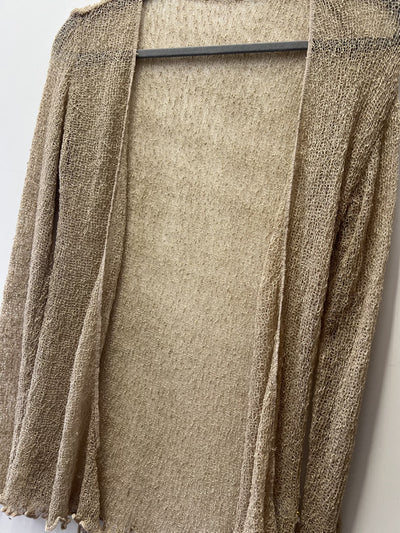 The Coastal Drift Open-Knit Shrug by 75