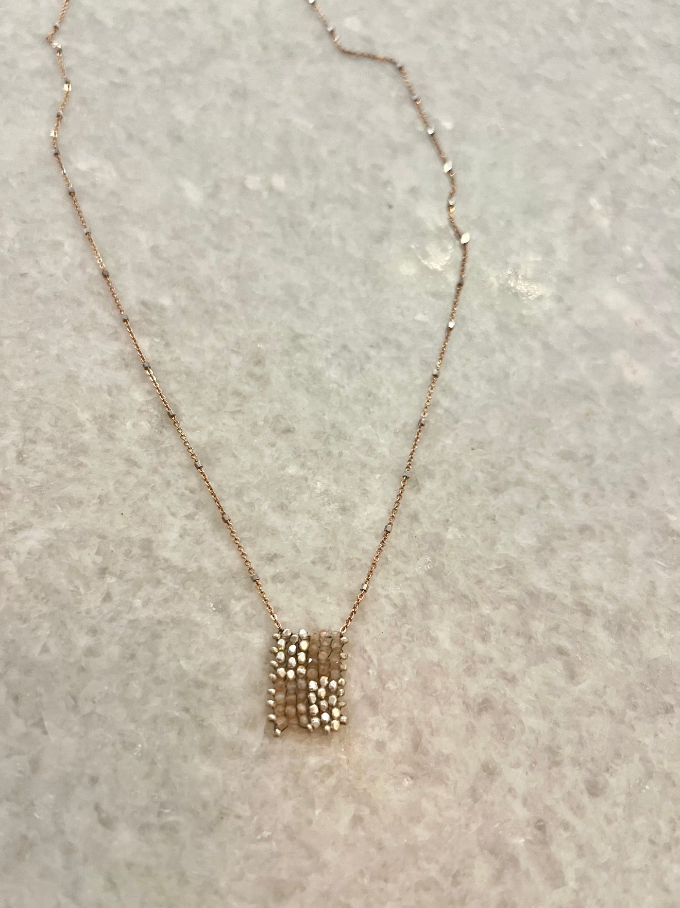 Martell Sunstone Pyrite Necklace by Martell