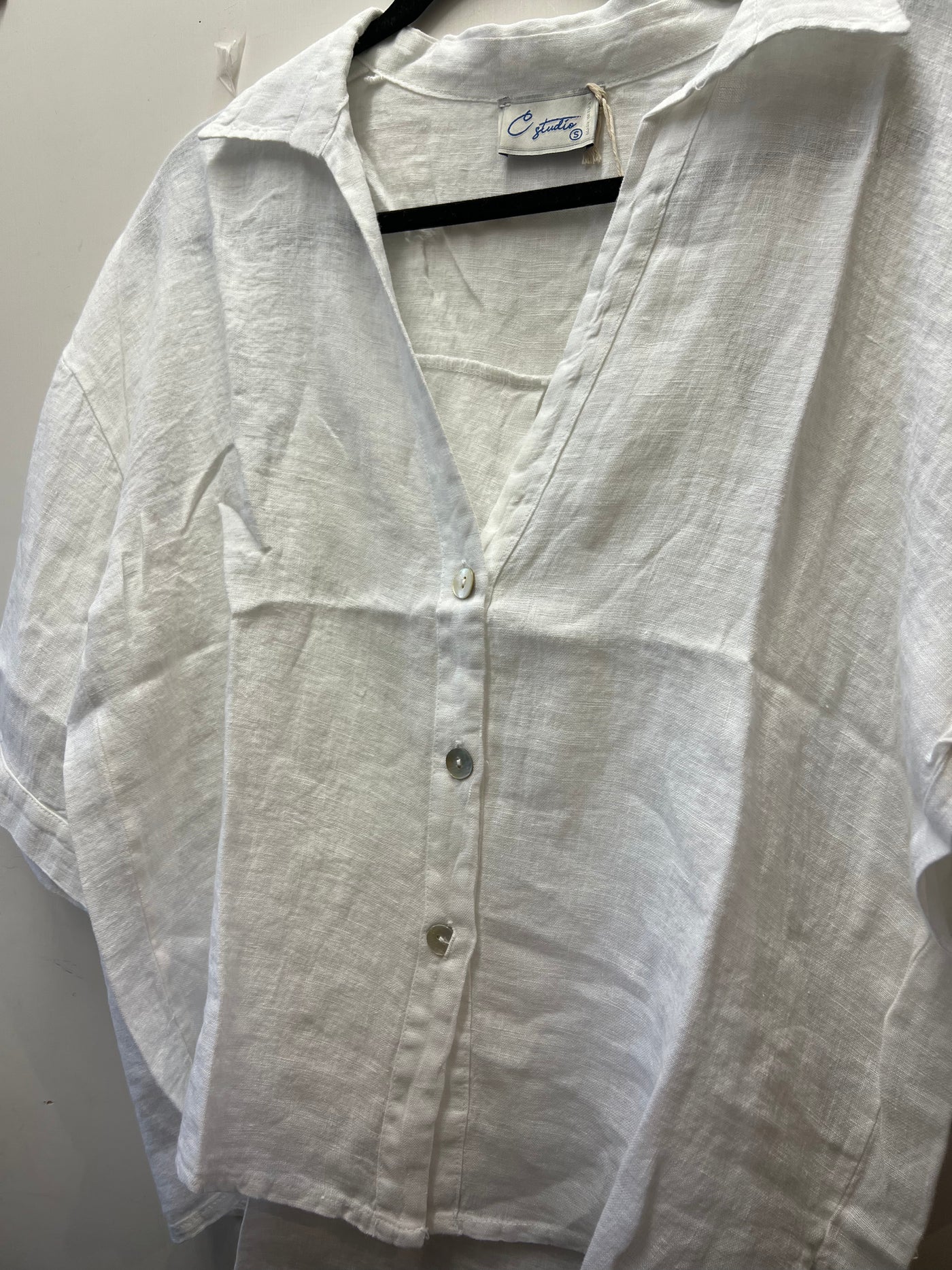 100% Linen Shirt with buttons
