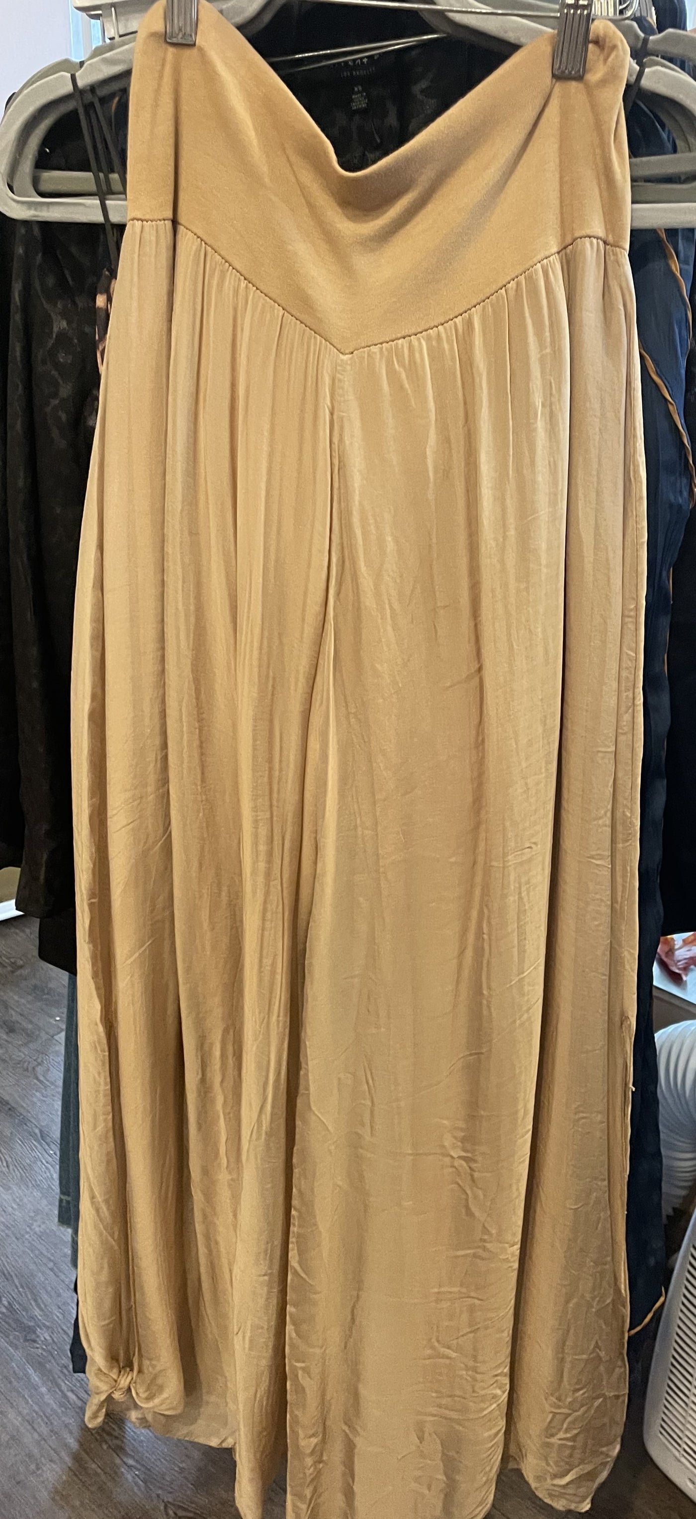 Italian Silk Wide-Leg Pants by 75