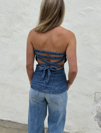 Nori Midrise Wide-Leg Jeans