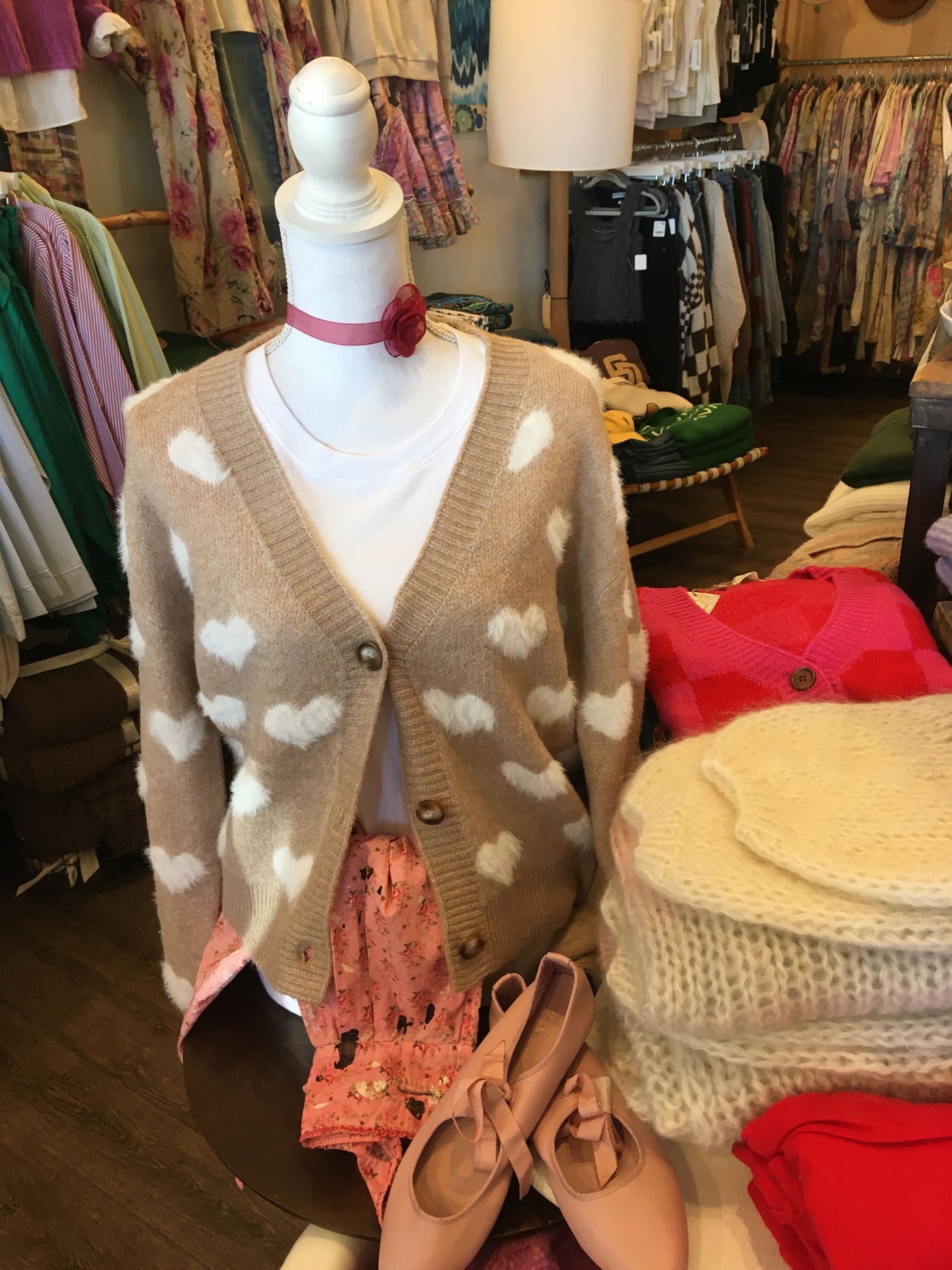 Cupid's Cozy Cardigan by Fuzzy