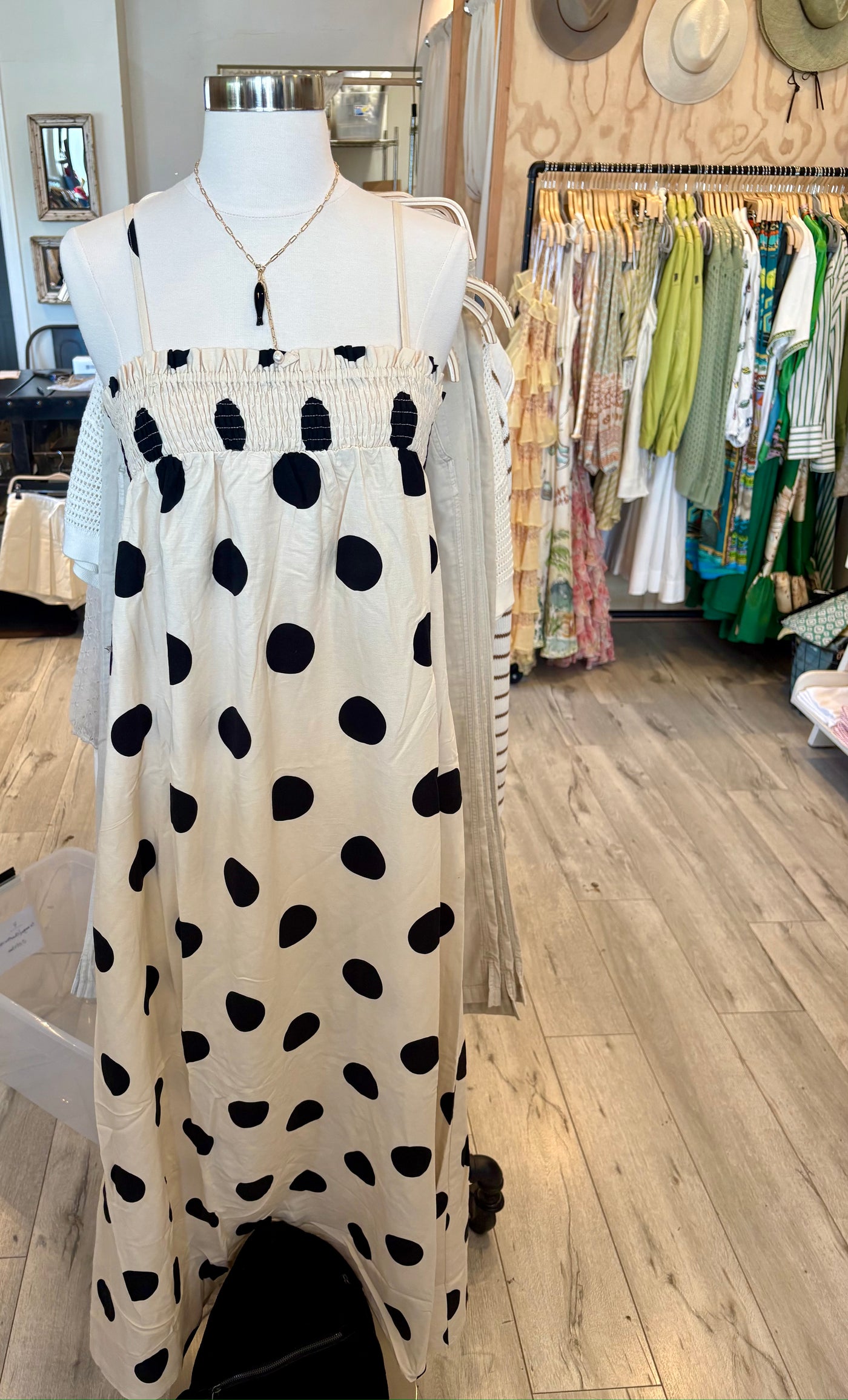 Dot the Day Linen Blend Midi by 75