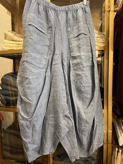 Adriatic Linen Balloon Pants by 75